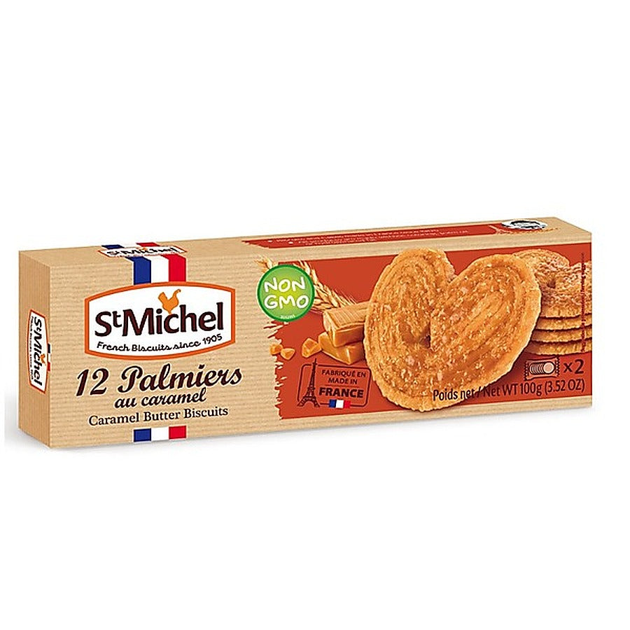 12-PACK OF COOKIE CARAMEL PALMIER