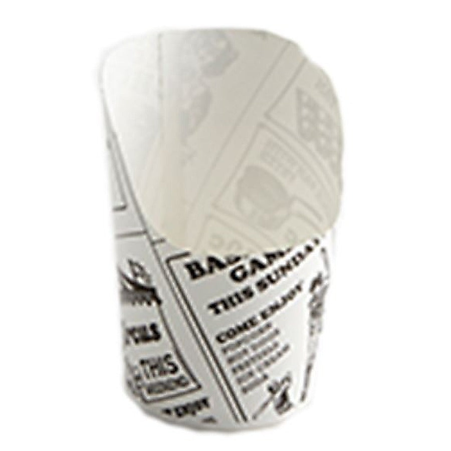 1000-PACK OF Cup Paper Fry French 4 Ounce