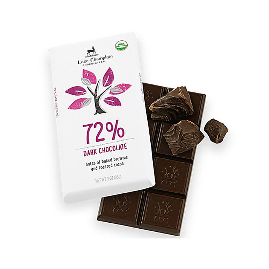 12-PACK OF BAR CHOC DARK 72% ORGANIC