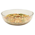 12-PACK OF BOWL POLY CW RD RBBD CL 1.65QT