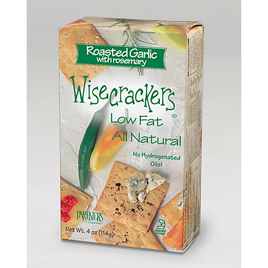 6-PACK OF CRACKER GARLIC ROSEMARY