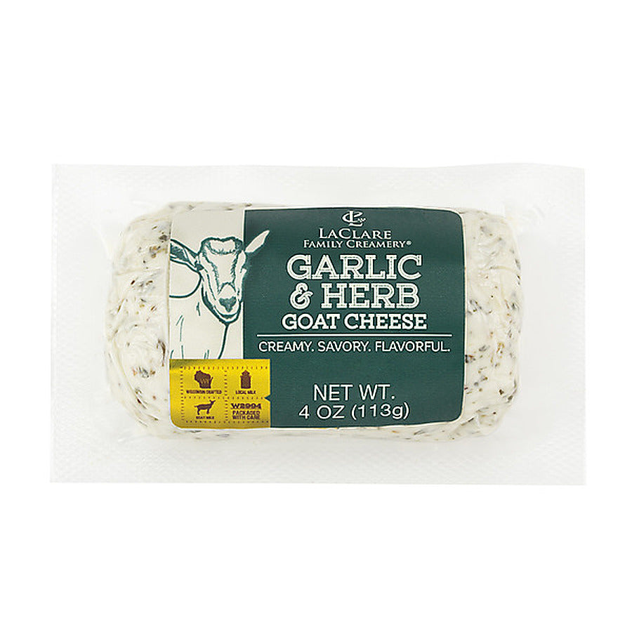12-PACK OF CHEESE GOAT GARLIC HERB LOG