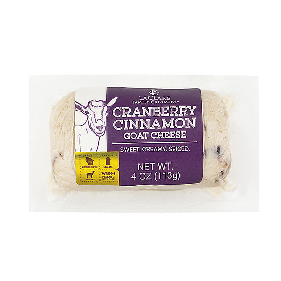 12-PACK OF CHEESE GOAT CRAN CINMN LOG
