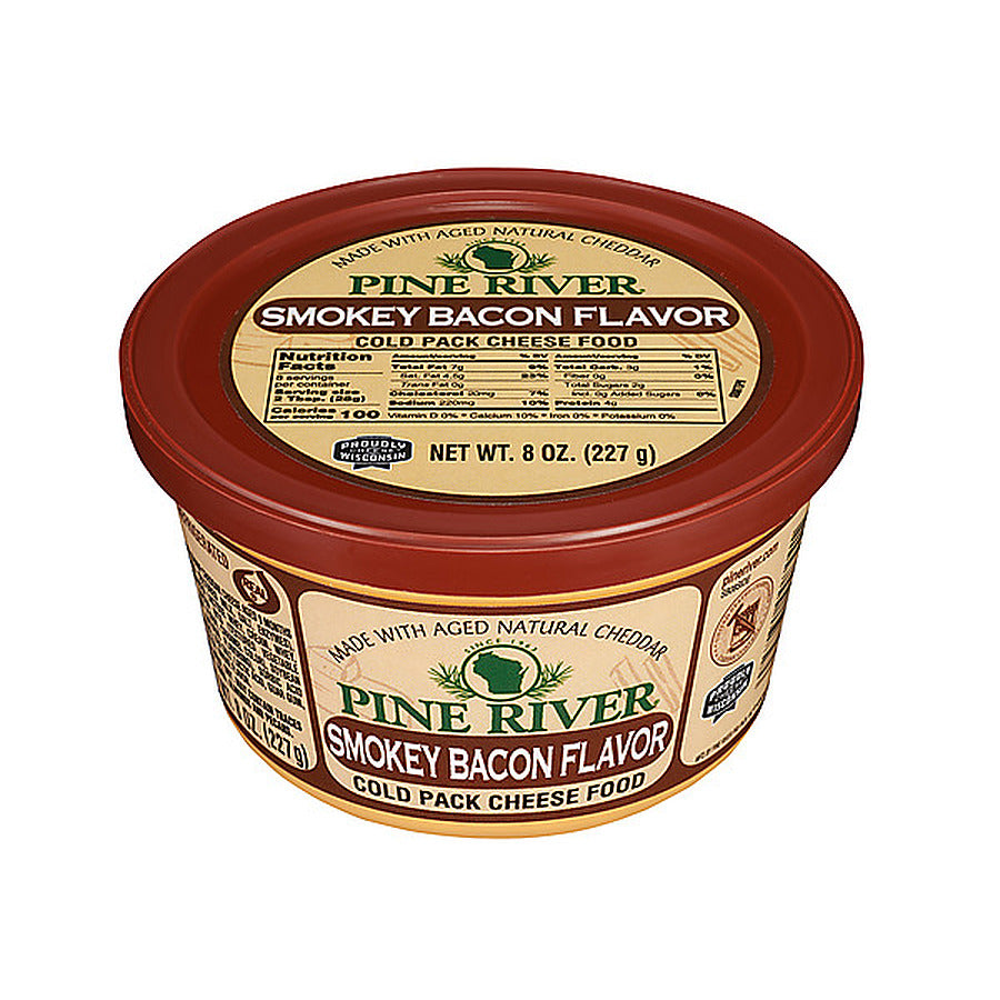 12-PACK OF CHEESE SPREAD SMOKEY BACON