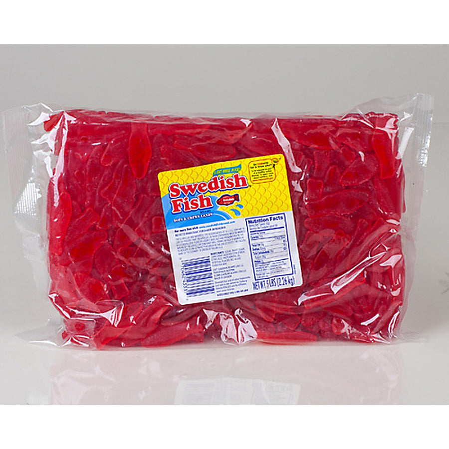 6-PACK OF CANDY SWEDISH FISH RED MINI