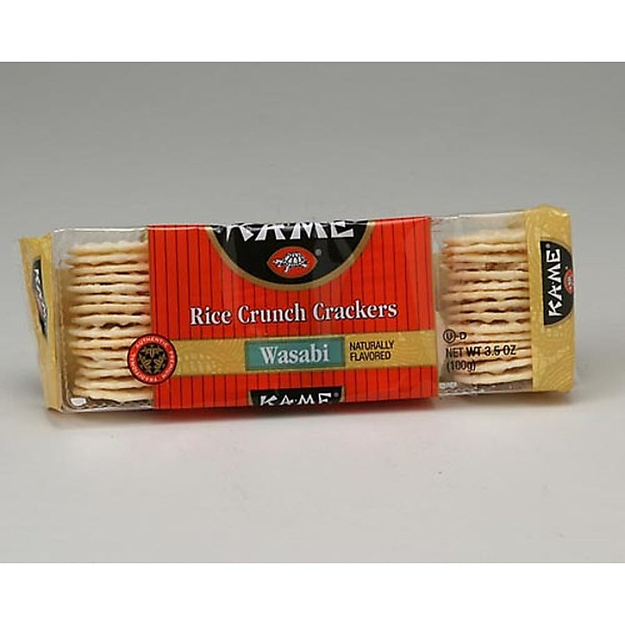 12-PACK OF CRACKER RICE WASABI