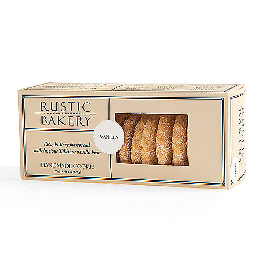 12-PACK OF COOKIE VANILLA BEAN SHORTBREAD