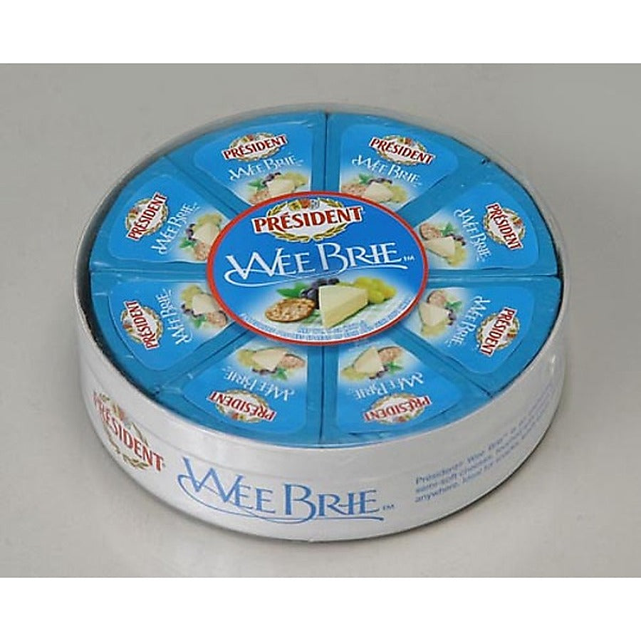 12-PACK OF CHEESE BRIE WEE WEDGES