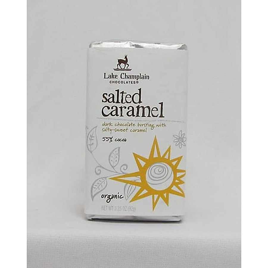 10-PACK OF CHOCOLATE BAR SALT CARMEL ORGC