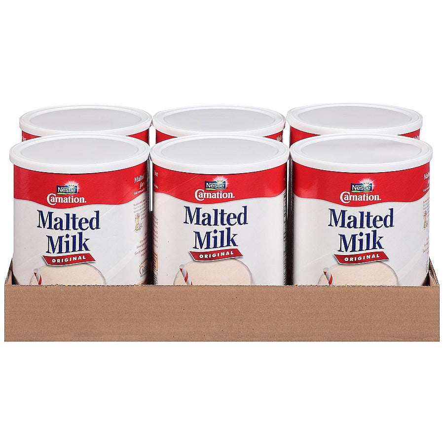 6-PACK OF MALTED MILK PWDR