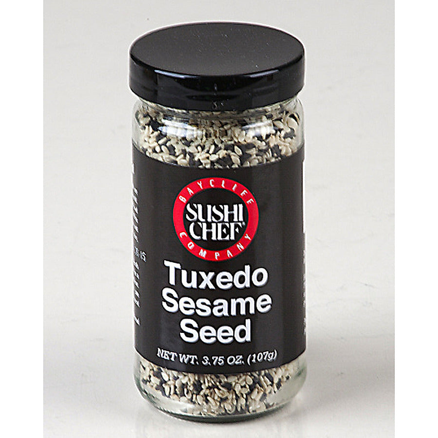 12-PACK OF SEED SESAME TUXEDO WHT&BLK