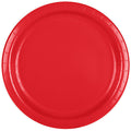 10-PACK OF Plate Papr Dinner Classic Red 8.75"