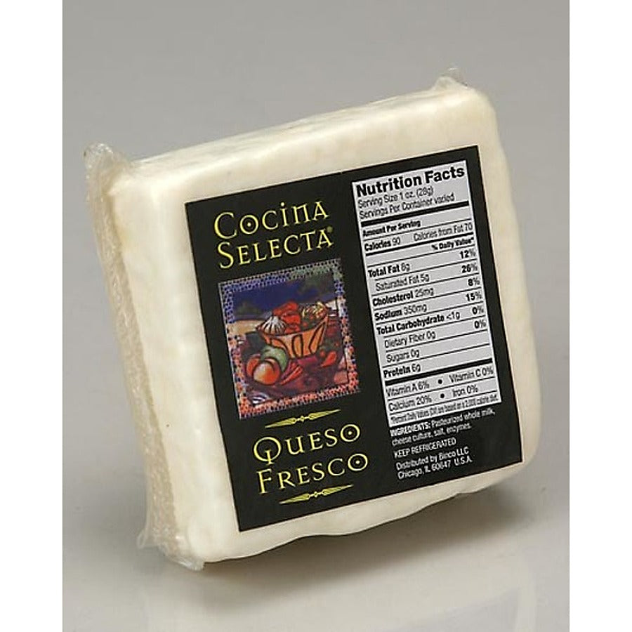1-PACK OF CHEESE QUESO FRESCO PRE CUT