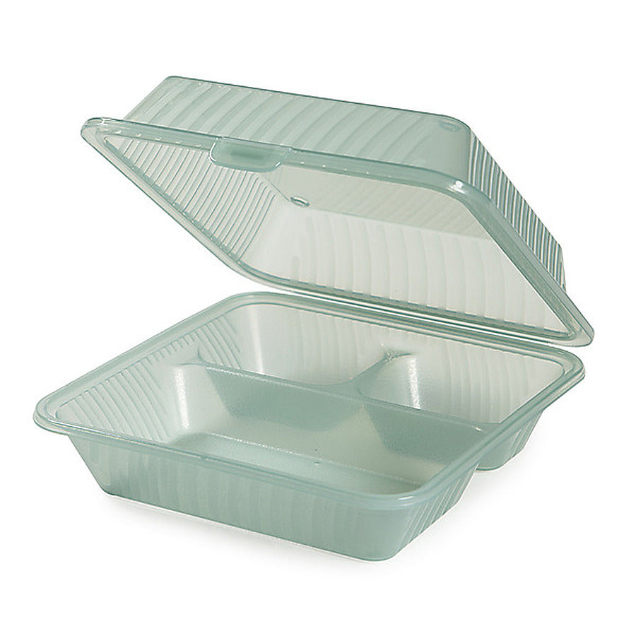 12-PACK OF CONTAINER FOOD 3-COMPT JADE