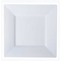 120-PACK OF Plate Plastic White Square