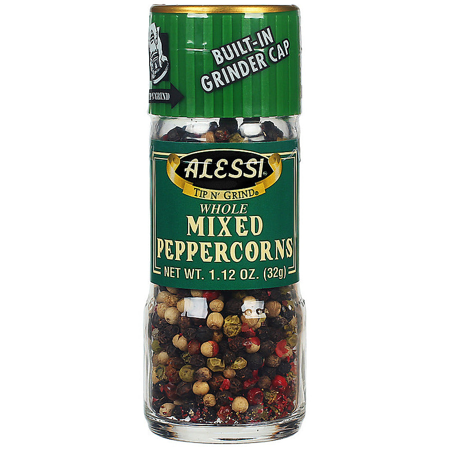 6-PACK OF SPICE PEPPERCORN MIX W/GRINDER