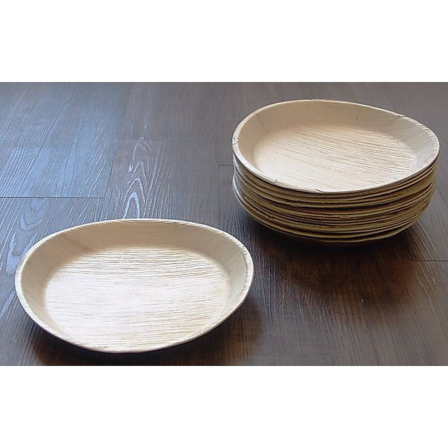 300-PACK OF PLATE DISPOS PALM LEAF 10 RND
