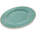 12-PACK OF PLATE PLAS GROVE AQUA 11"