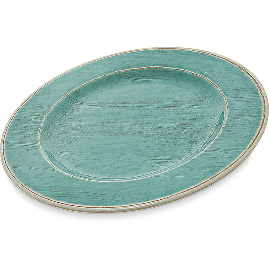 12-PACK OF PLATE PLAS GROVE AQUA 11"