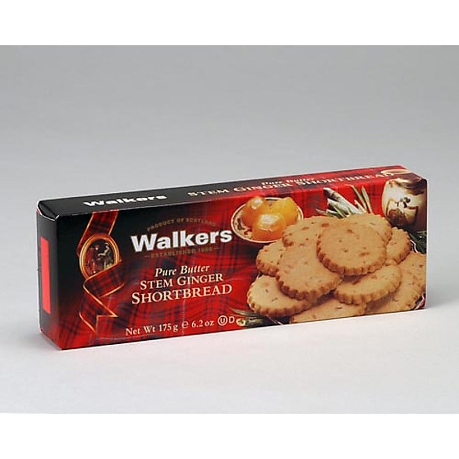 12-PACK OF COOKIE SHORTBREAD STEM GNGR