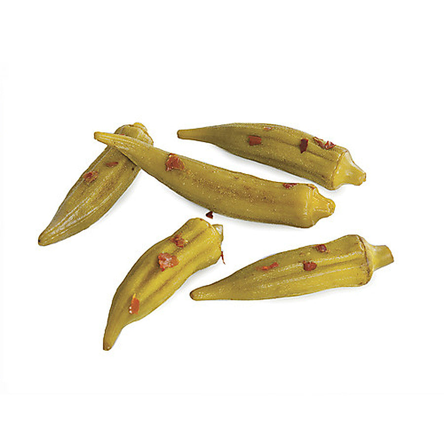 6-PACK OF OKRA PICKLED HOT