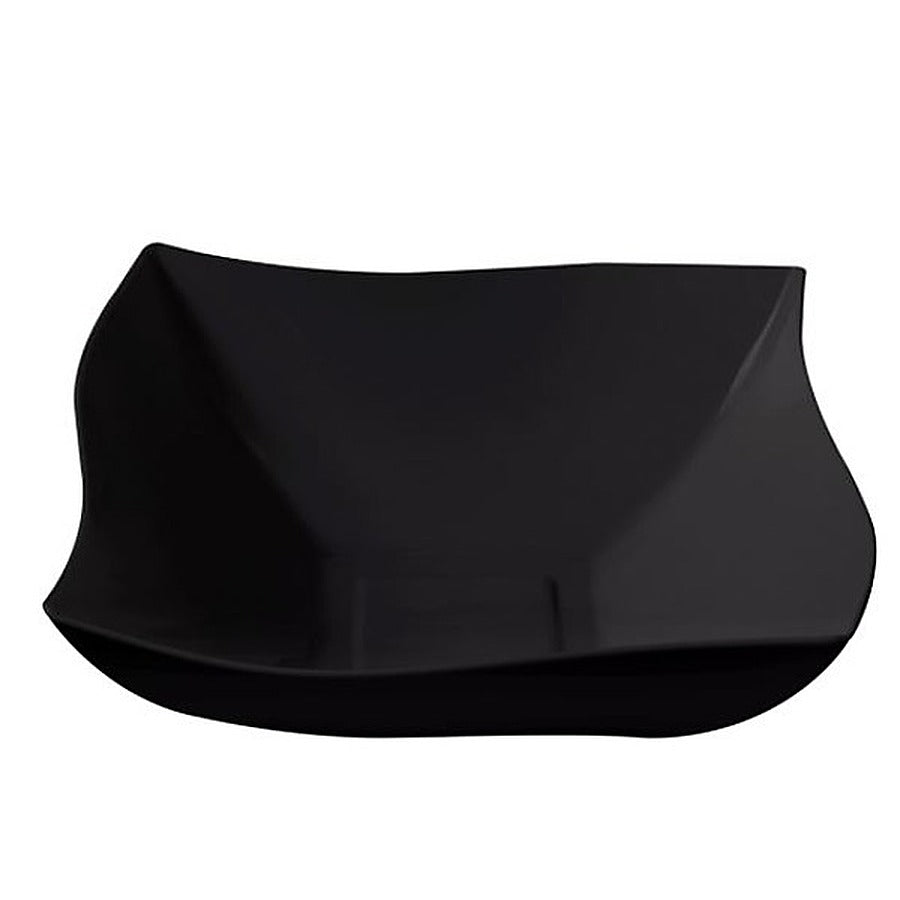 50-PACK OF Bowl Plastic Serving Wvetrnd Black