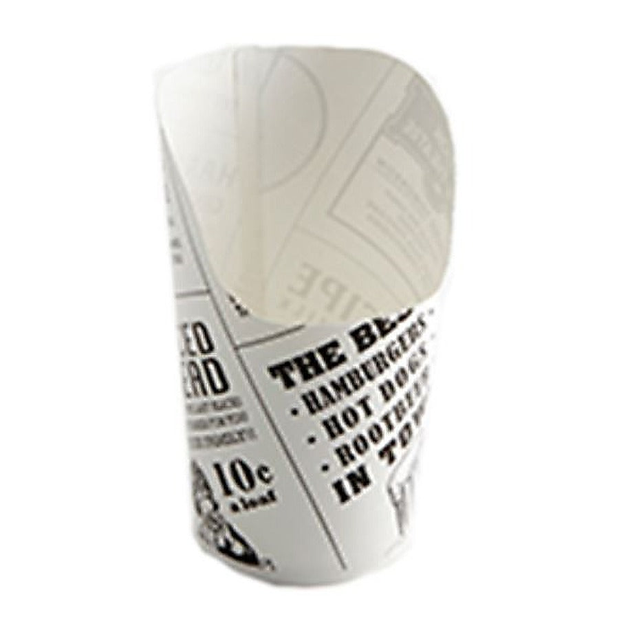 1-PACK OF CUP PAPER FRENCH FRY 6OZ