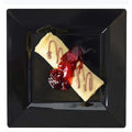 120-PACK OF PLATE PLAS DSRT SQUARE BLK