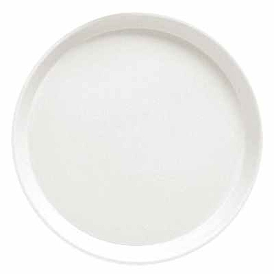12-PACK OF TRAY ROUND CT SRV FBRGL WH 10