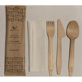 1-PACK OF CUTLERY KIT WOODEN