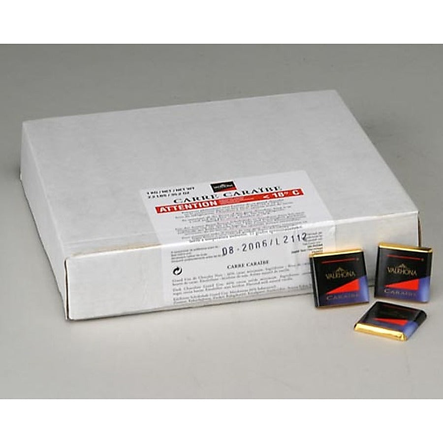 1- PACK OF CHOCOLATE SQUARE CARAIBE 200CT