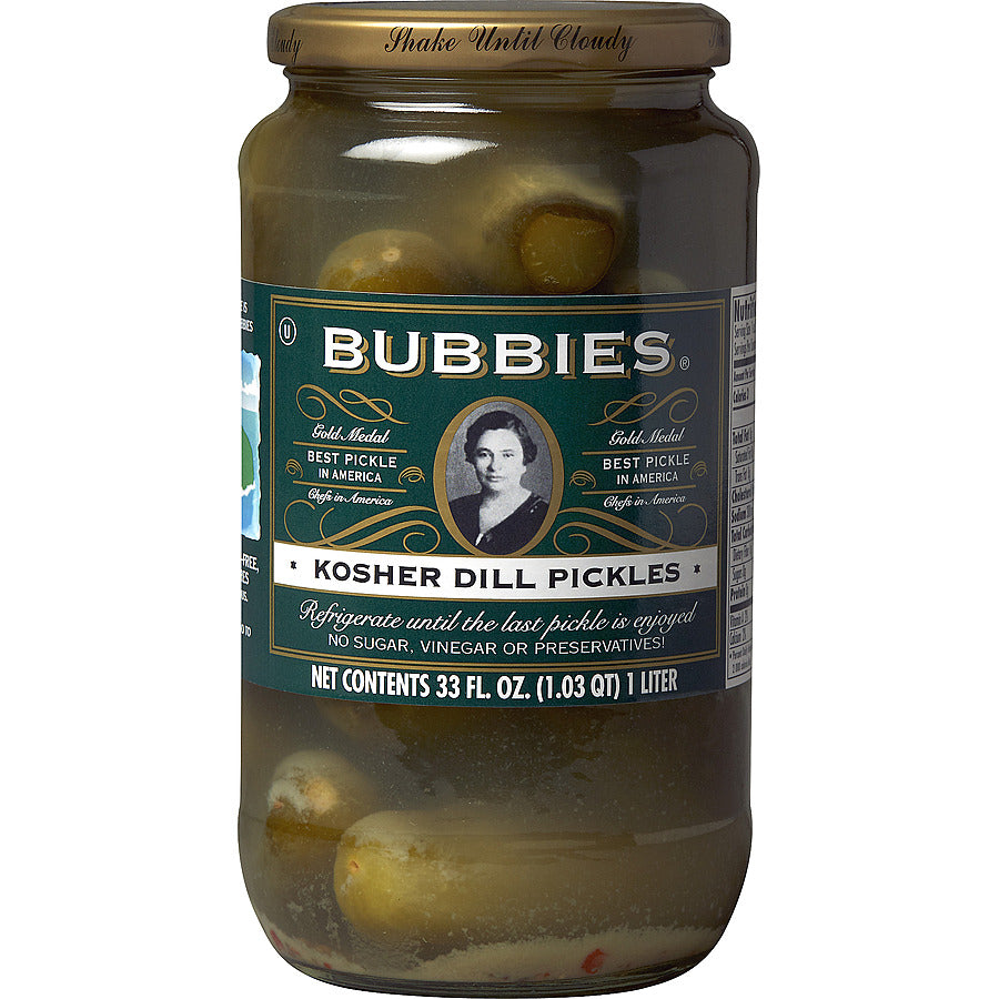 6-PACK OF PICKLE DILL KOSHER