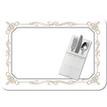 1000-PACK OF COVER TRAY FILIGREE BLK/GOLD