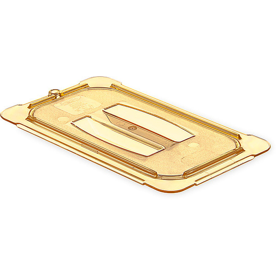 6-PACK OF LID PAN FOOD AMBER W/HNDL 1/4