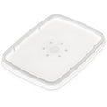 1000-PACK OF LID PLAS FOR SOUP BOWL RECT
