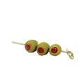 12-PACK OF PICK WOOD BAMBOO KNOTTED 4.5"