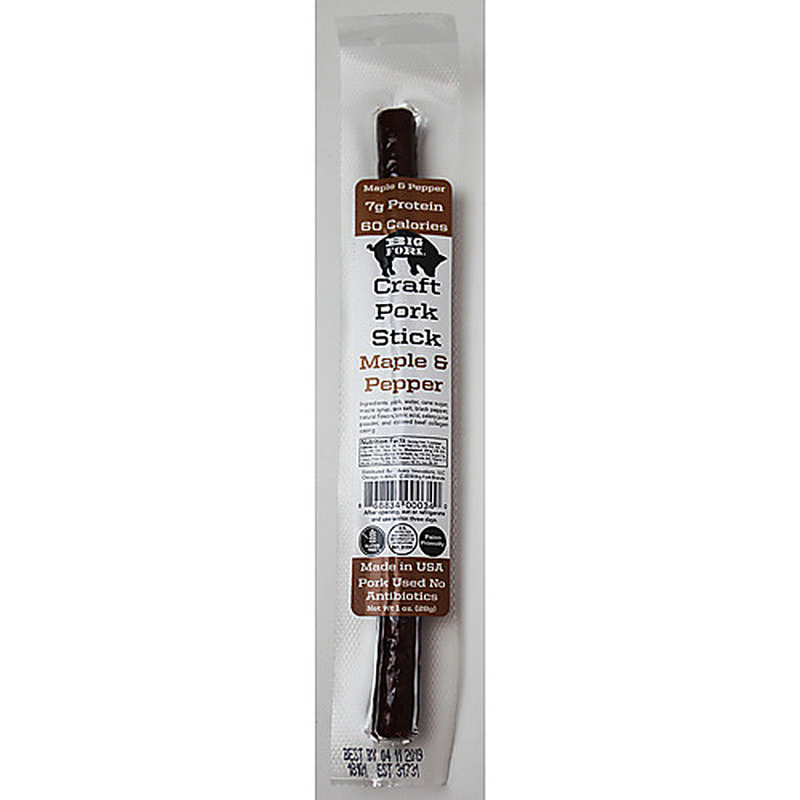 20-PACK OF MEAT STICK MAPLE & PEPPER