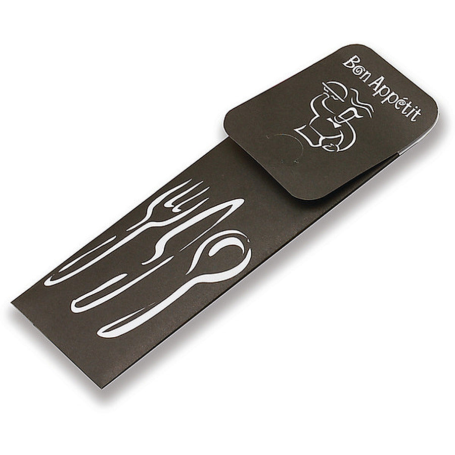 600-PACK OF NAPKIN PAPER CUTLERY CADDY BLK