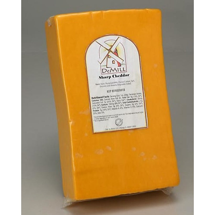 1-PACK OF CHEESE CHEDDAR SHRP YELLOW 10#
