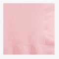 12-PACK OF Napkin Bev 2-ply Classic Pink Square 10"