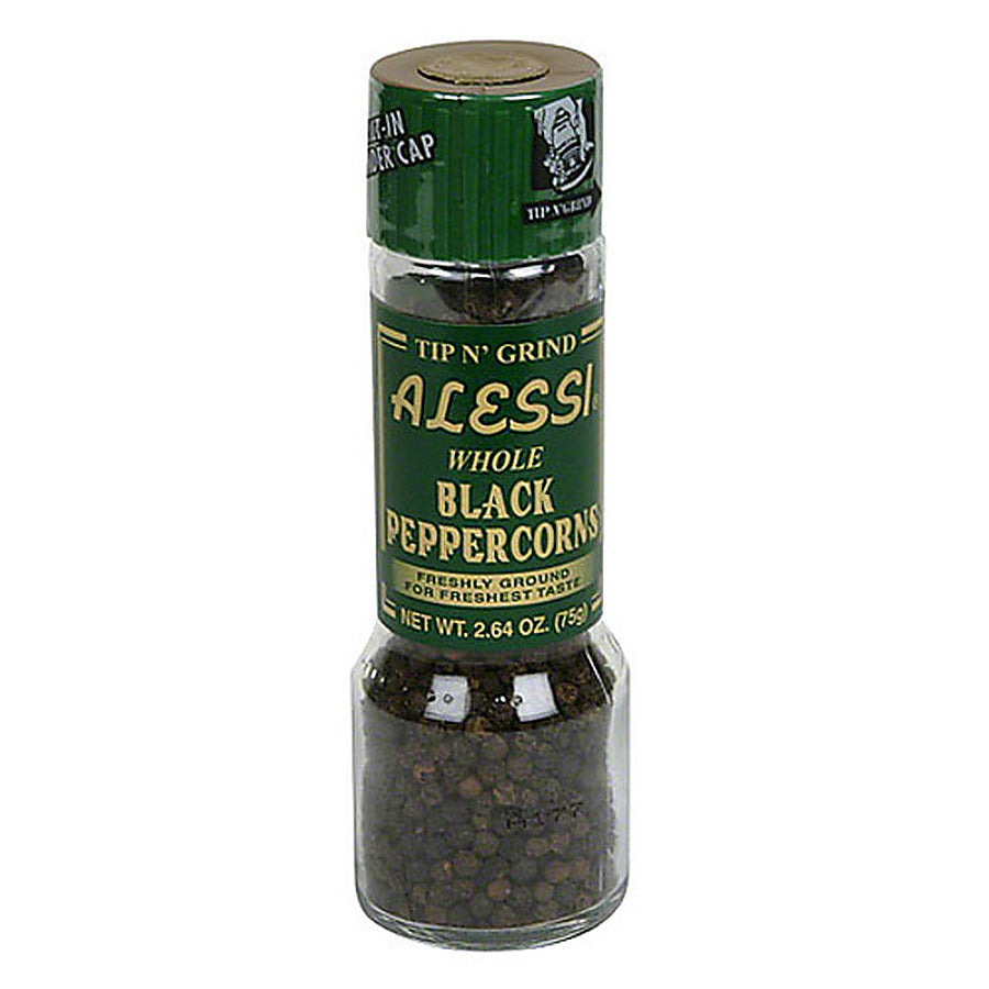 6-PACK OF SPICE PEPPER BLK GRNDR GRN LBL