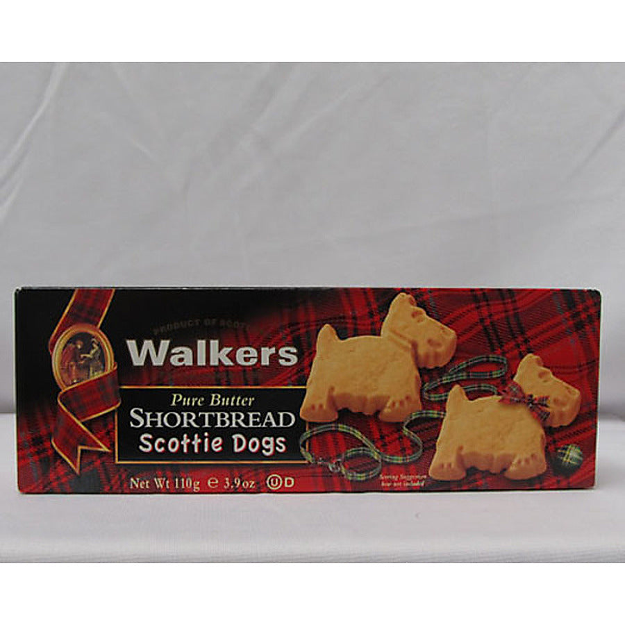 12-PACK OF COOKIE SHORTBREAD SCOTTIE DOG