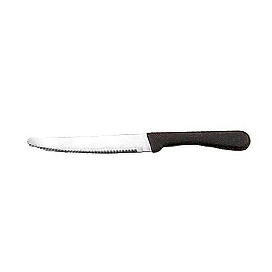 12-PACK OF KNIFE STEAK BLK PLAS HNDL