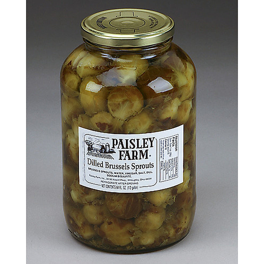 6-PACK OF BRUSSEL SPROUT DILLED