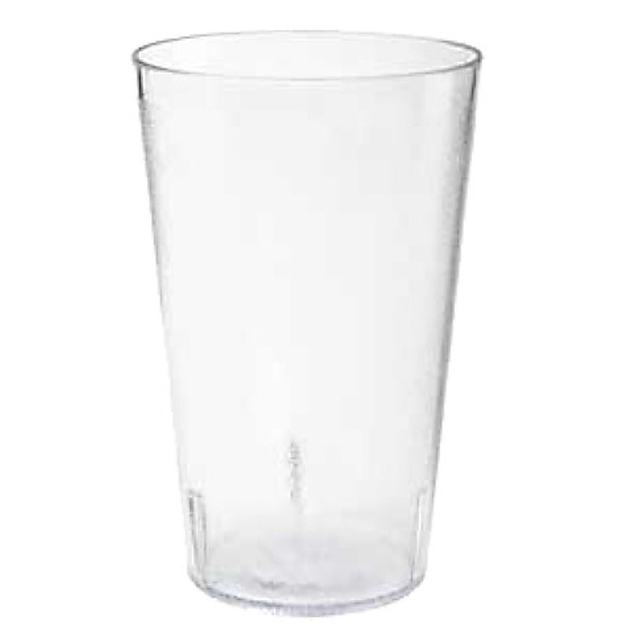 48-PACK OF TUMBLER PLASTIC SHORT CLR
