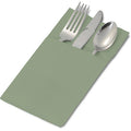 1200-PACK OF NAPKIN 2PLY PKT FLD SAGE
