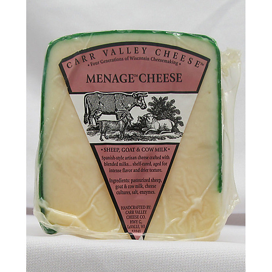 1-PACK OF CHEESE WEDGE MENAGE PRE CUT