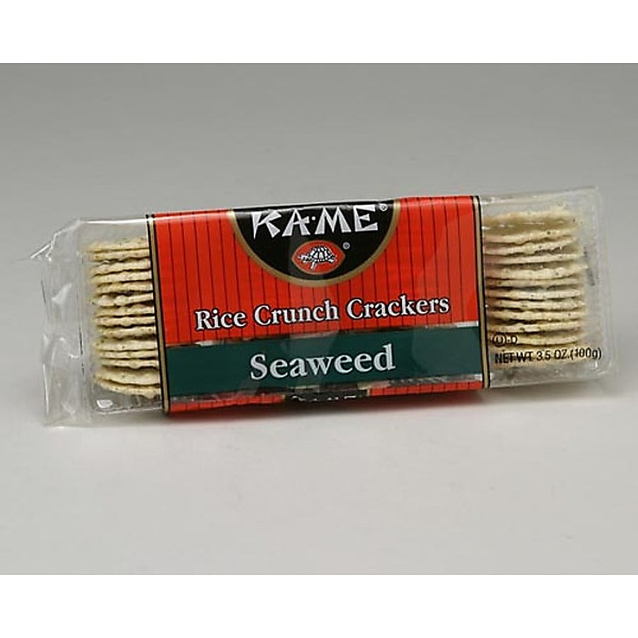 12-PACK OF CRACKER RICE SEAWEED