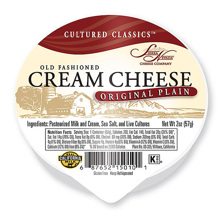 30-PACK OF CHEESE CREAM CULTURED