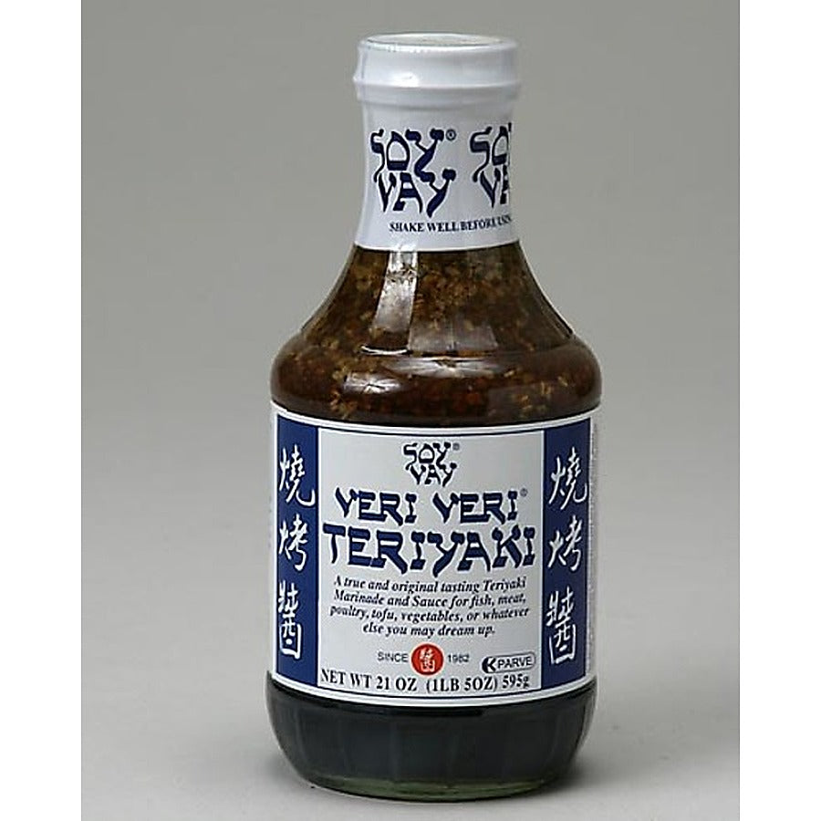 6-PACK OF SAUCE TERIYAKI VERI VERI 21OZ